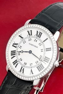 CartierRonde Louis Cartier GMT Diamond