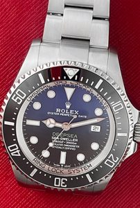 RolexDeepsea Sea-Dweller Deep Blue James Cameron