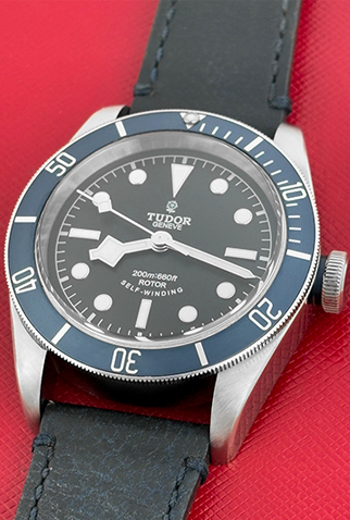 Tudor Heritage Black Bay Blue Rose Smiley C52873 - Image 2