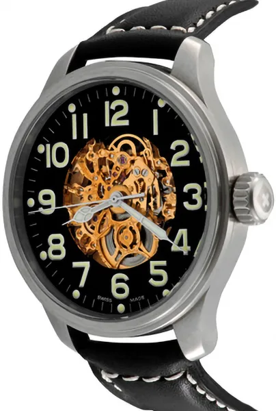 Zeno-Watch BaselPilot Oversized Skeleton