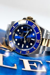 RolexSubmariner Bluesy