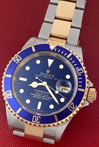 RolexSubmariner Bluesy