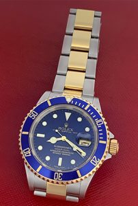 RolexSubmariner Bluesy