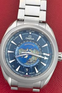 OmegaSeamaster Aqua Terra GMT World