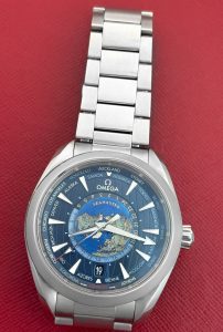 OmegaSeamaster Aqua Terra GMT World